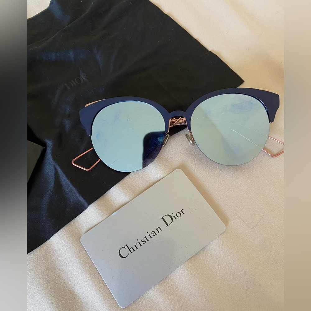 Dior Mirrored Dioramaclub Sunglasses